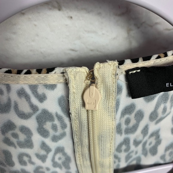 Elisabetta Franchi Abito Leopard Laced Mini Dress - Picture 11 of 16